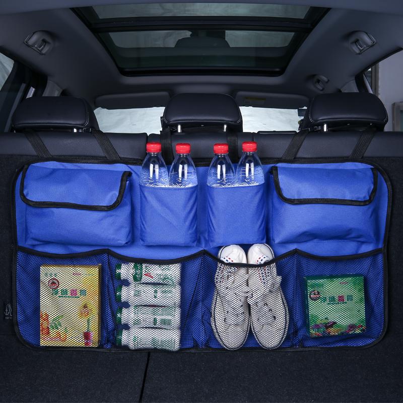 Car Trunk Organizer Adjustable Backseat Storage Bag Oxford Net for Smart Fortwo Nissan Patrol Seat Seat Leon Mk2 Bmw X5 F15