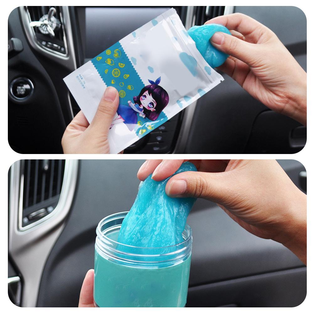 Гель для чистки автомобиля Slime Magic Mud для салона автомобиля, компьютерной клавиатуры, грязеуловитель, гель для мойки автомобиля, инструменты для чистки салона