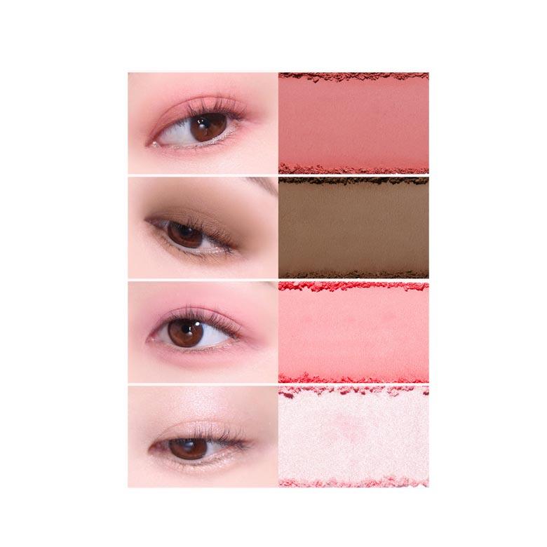 Espoir Real Eye Palette All New 7,5 г [Every Beige, Softy Rosy, Rosy BB, Chandelier]