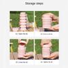 Retractable Folding  Silicone Water Bottle 500ML Foldable Drinking Cup  Hiking