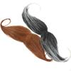 2Pcs Fake Mustache Funny Novelty Costume Accessories for Carnival Masquerade Men