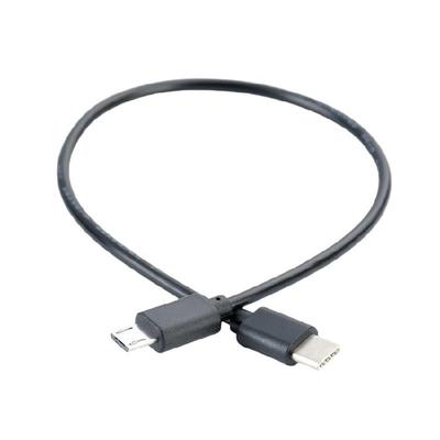 Надежный короткий USB C на Micro USB кабель, поддерживает OTG, быстрый кабель для передачи данных и зарядки для ежедневного использования, шнур-адаптер USB C