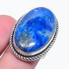 Lapis Lazuli Gemstone 925 Sterling Silver Jewelry Ring Size 7