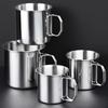 Stainless Steel Water Cup Portable Water Cup Accessories Gifts Drinking Cup
