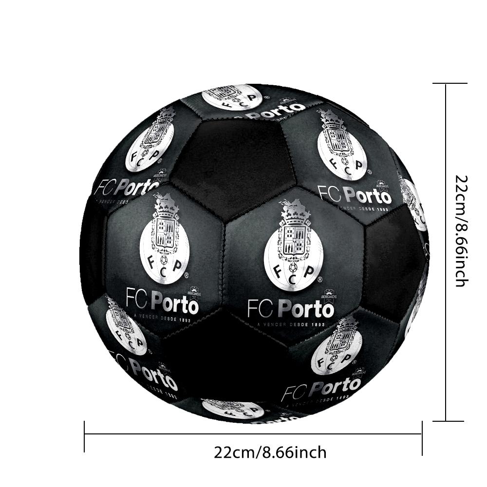 SIZE 5 Futebol Clube do Porto Soccer Ball Colorful All Ages Machine Stitched PVC Competition Ready Durable High-Bounce