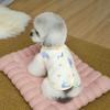 Мультяшный милый домашний пес и кошка летний жилет для померанских шпицев, прохладный и удобный жилет-акула размер 26