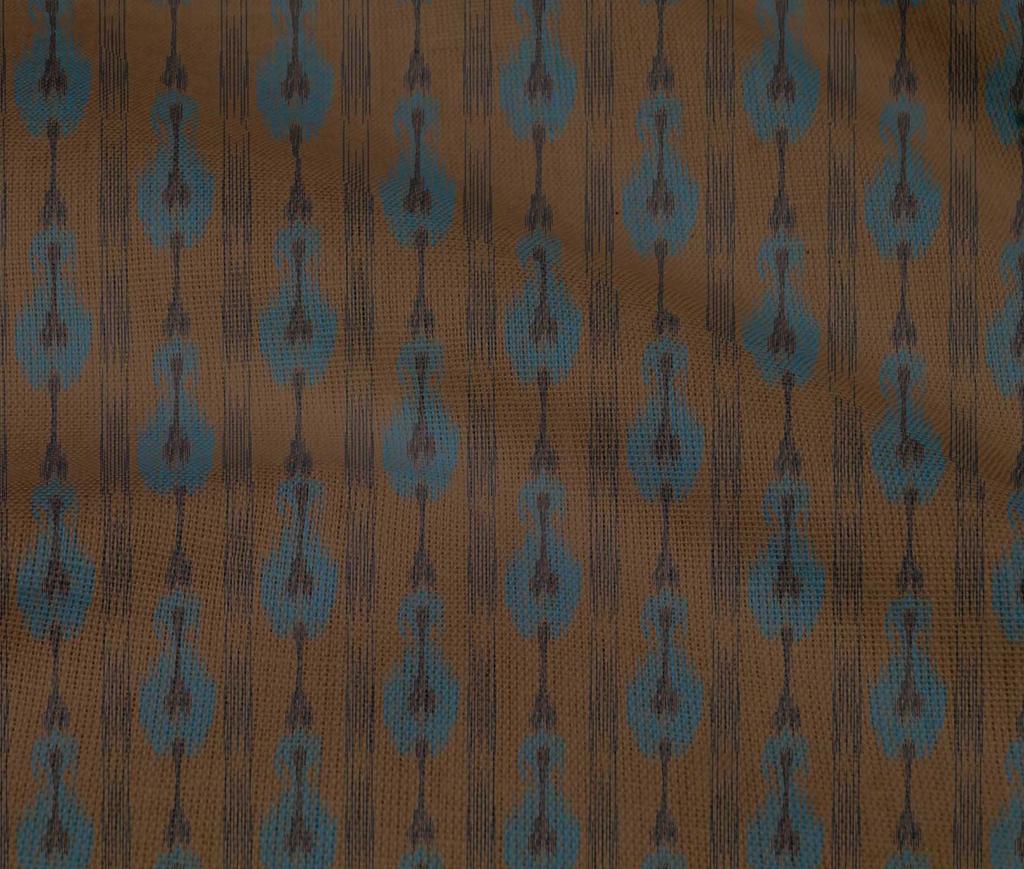 oneOone Ткань Cotton Flex с полосатым принтом Ikat, по ярдам, ширина 40 дюймов