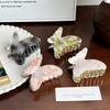 Trendy Acetate Hair Clip With Butterfly Design For Women Perfect For Casual And Work Styles