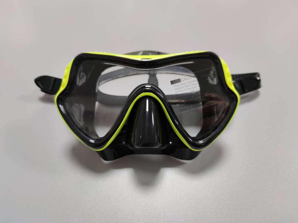 Полный набор для снорклинга: Большая силиконовая маска и очки для дайвинга для взрослых и детей