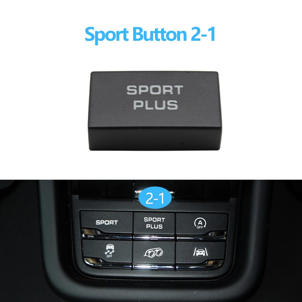 Автомобильная центральная консоль, режим привода, контроль тяги, многофункциональная спортивная кнопка для Porsche Cayenne 7P5 2010-2018