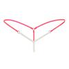 Women Sexy Faux Pearl String Massage Underwear Briefs Thongs G-String Knickers