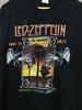 Led Zeppelin 2007 Rock Band Для фаната Черная унисекс футболка Перепечатка S5XL KH6895