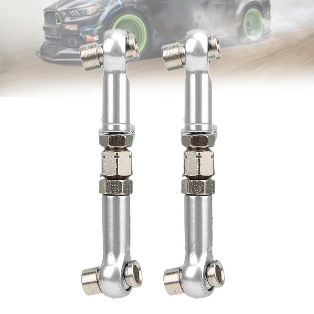 Тяга рулевой трапеции РУ Передняя Задняя Тяга сервопривода для HPI RS4 Sport 3 1 10 Аксессуары для апгрейдаСеребристый 113696S