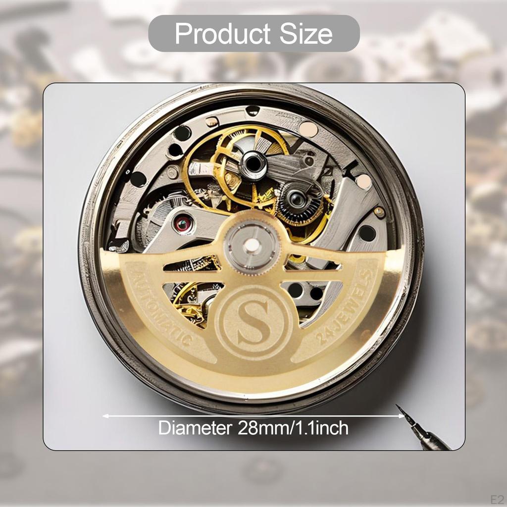 Роторный груз часового механизма Металлический аксессуар для часовщиков Портативный Прочный Запчасти для ремонта для начинающих