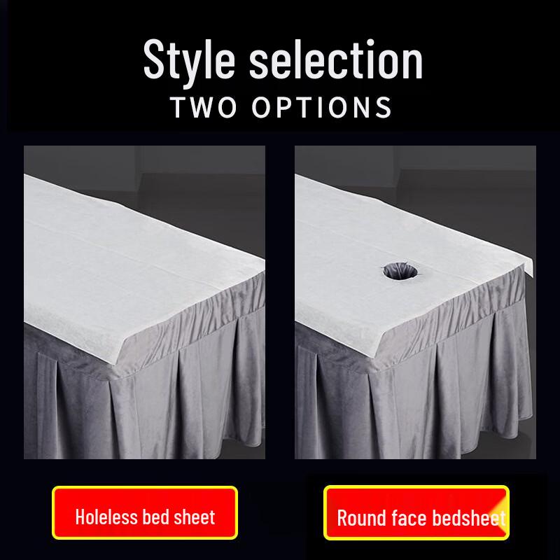 Xinjingzhou Pink SMS Disposable Travel Bed Sheets