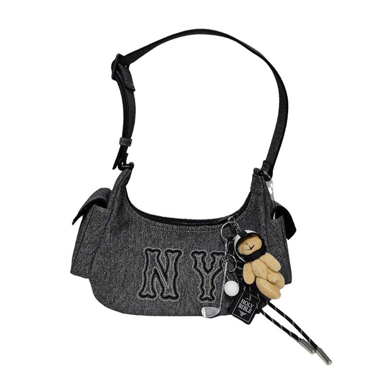 MLB Сумка через плечо New York Yankees из искусственной кожи, сумка для горячей девушки, унисекс, повседневная, 3ABQM034N-50BKS