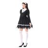 Halloween Cosplay Dress Gothic Vampire Nun Outfit Women Party Performance