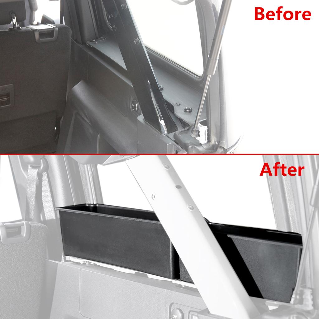 Задний багажник автомобиля, боковой ящик для хранения, органайзер, контейнер для Ford Bronco, 4 двери, 2022 2023, укладка, уборка салона