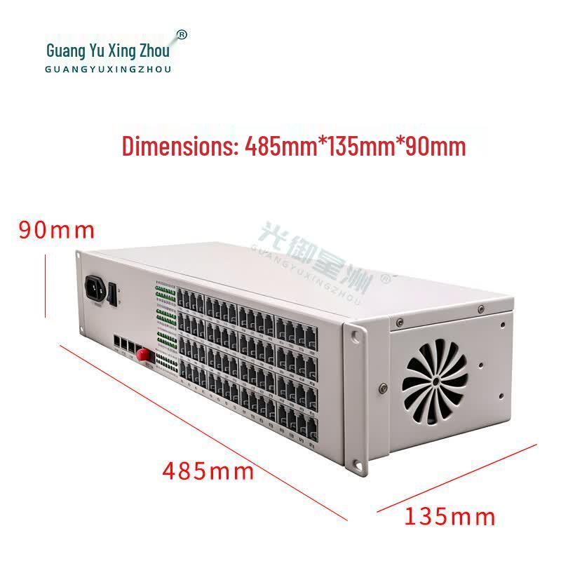 Оптический мультиплексор для телефонии Guangyu Xingzhou GY-64P4GE