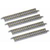 TOMIX N Gauge Straight Rail S99 F Set of 4 1805 Model Railroad Supplies