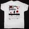 Футболка "Taking Back Sunday Music For Lovers" белого цвета, хлопковая, размеры S-4XL.