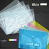 A4 Transparent PP Snap File Bag - Student/Office Storage Folder