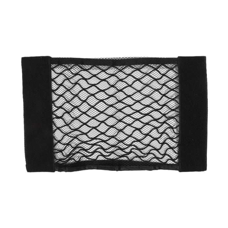 1 шт. Универсальная сетчатая грузовая сетка, настенная наклейка, сумка для хранения, сетка для хранения, подходит для багажника автомобиля, не требуется пробивка, сетка для хранения