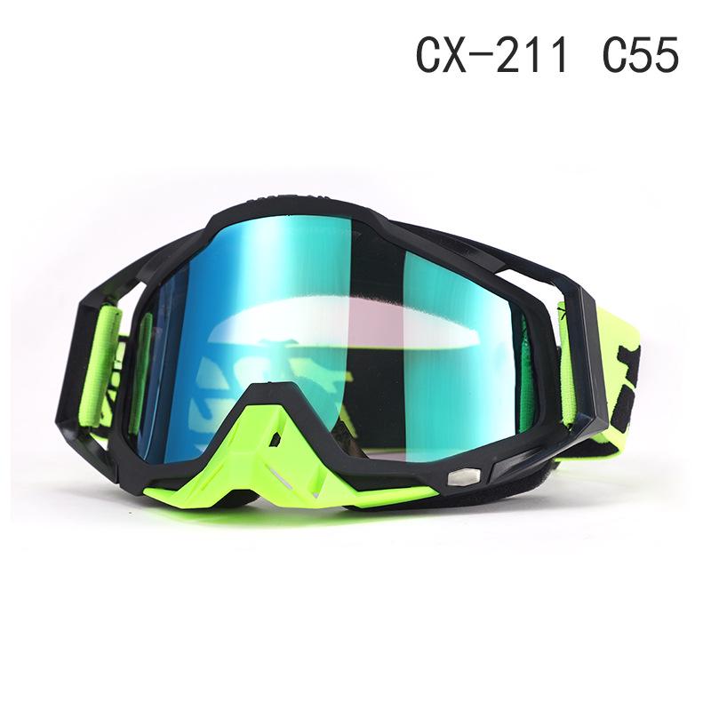 Ветрозащитные мотоциклетные и лыжные очки для использования за границей: 100% Внедорожная езда, катание на природе и защита при скоростном спуске