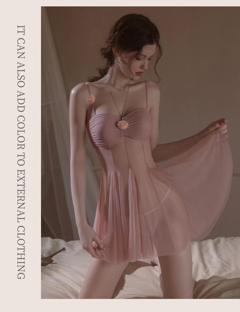 Какая ночь сегодня 2025 Женское сексуальное кружевное ночное платье-комбинация с косточками, push-up, на тонких бретельках