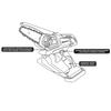 Mini Battery Chainsaw Energy+ 18V Li-Lon Without Battery - T 58Ge116