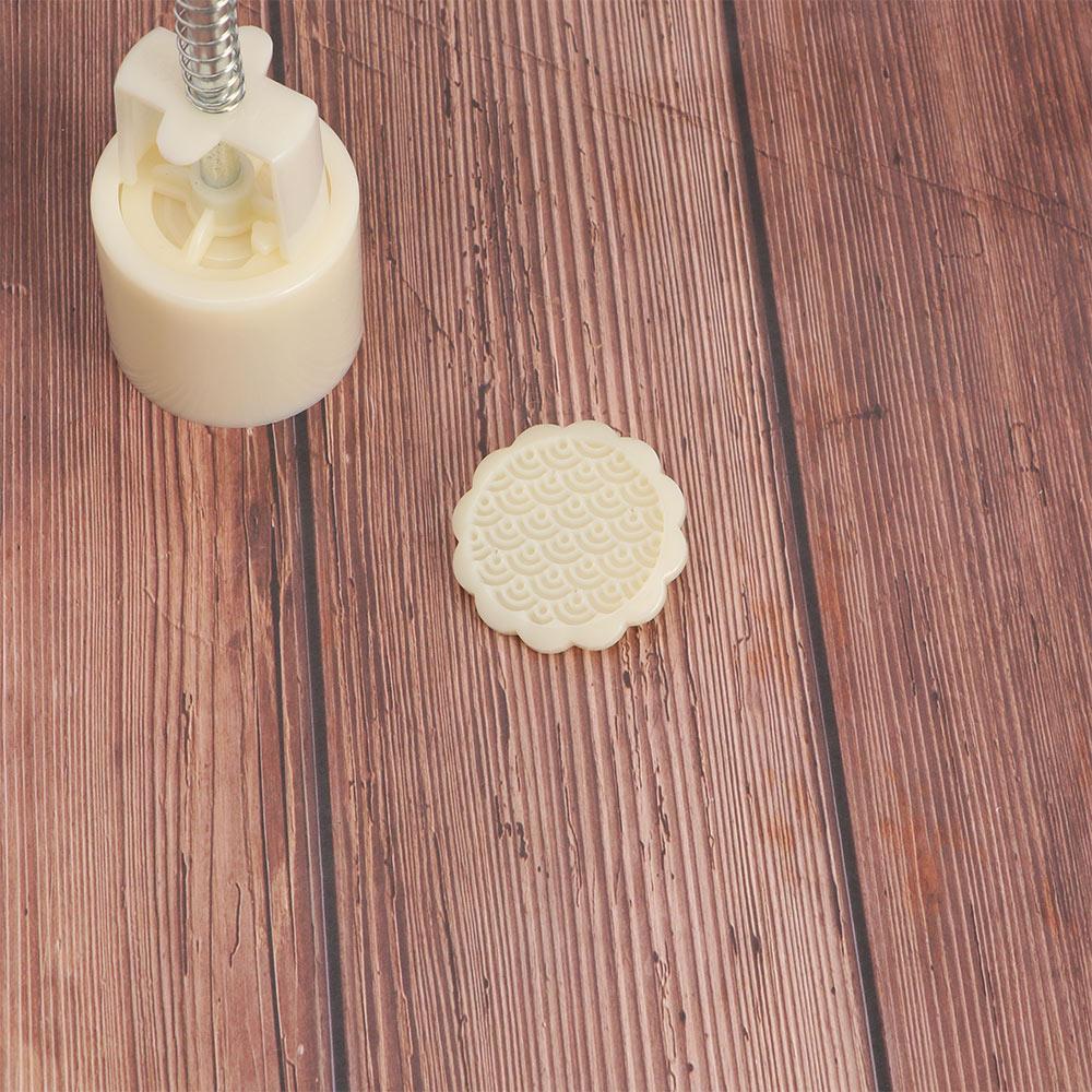 Кекс из зеленой фасоли Геометрический узор Печенье Штамп-вырезка Форма для лунного пирога Форма для маамуль Форма для лунного пирога