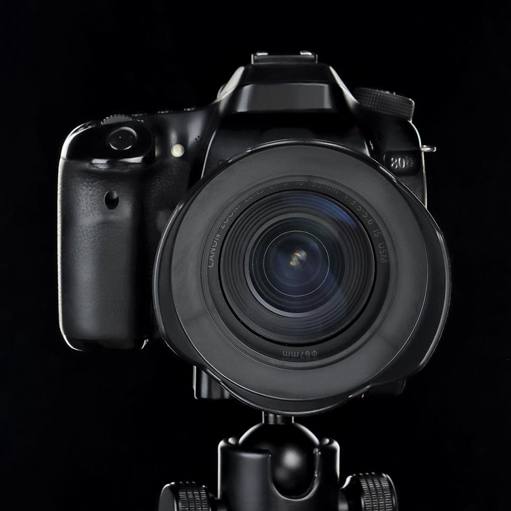 Практичный универсальный защитный экран для камеры, солнцезащитный козырек, привинчивающаяся бленда объектива, антибликовое покрытие