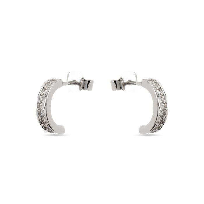 Boucles d'oreilles argentées Luxenter Alssa