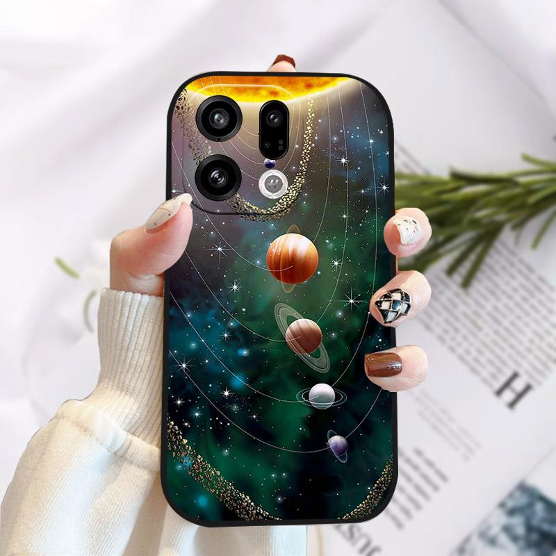 Для OPPO Find X9 Pro Чехол Роскошный Силиконовый Мягкий ТПУ Защитный Чехол Для OPPO FindX9 X 9 X9Pro Ударопрочный Корпус Бампер Чехлы для Телефона
