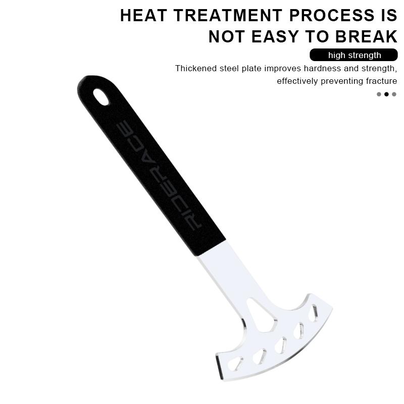 Ключ для распорки тормозных колодок велосипедного дискового тормоза, ключ для коррекции тормозного диска велосипеда из нержавеющей стали, инструмент для ремонта суппорта ротора велосипедного тормоза