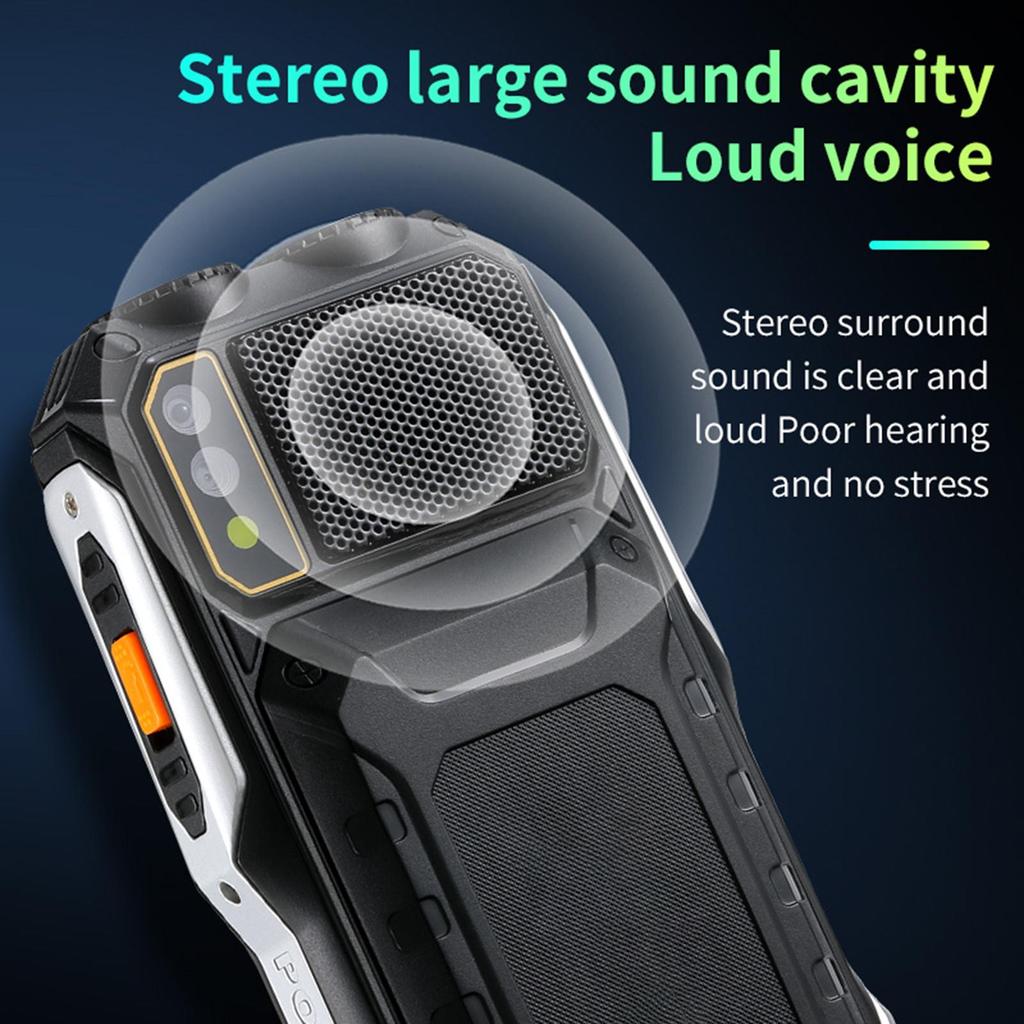 Практичный мобильный телефон для пожилых людей с большим экраном и большой кнопкой для пожилых людей для дедушки