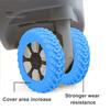 Silicone Luggage Wheel Covers Mute Anti-scratch Suitcase Protection Covers Castor Sleeves for Traveling