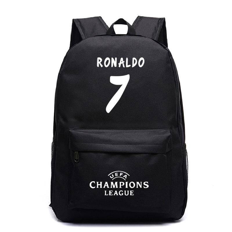 Периферийные футбольные C Роналду шаблон модный рюкзак кампус студенческая школьная сумка дорожная сумка