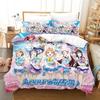 Мода 2025 Новая Каваии Love Live! Комплект постельного белья Мультяшный Аниме трехпредметный комплект Взрослый Детский Спальня Пододеяльник Комплекты Домашний Текстиль