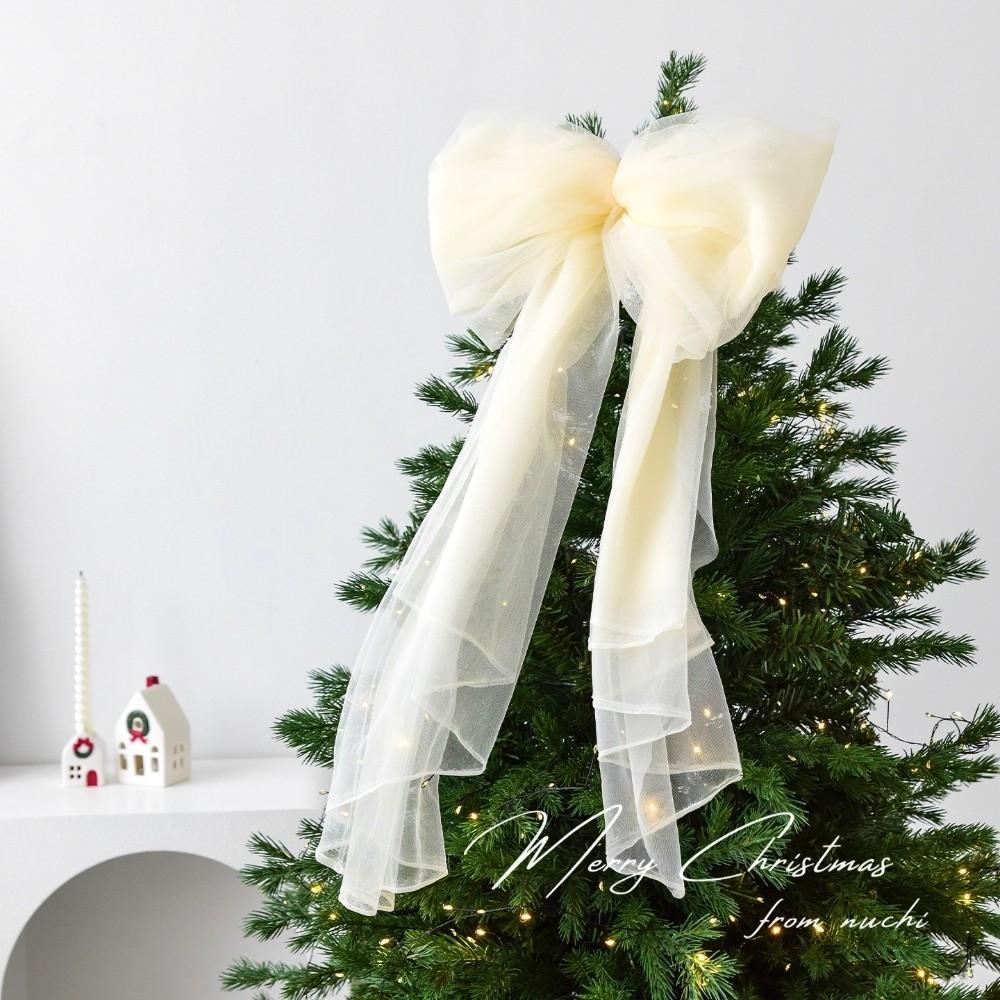 Декоративные бантики Изысканные подвесные украшения-бантики Подвеска для рождественских елок Новый год