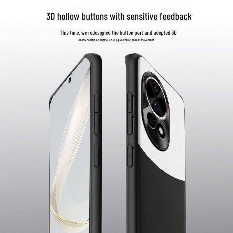 Защитный чехол из жидкой кожи для Huawei Nova 12 Pro от падений