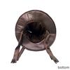Cosplay Sorting Hat Leather Halloween Ornament Large Ruched Witch Hat  Halloween Party