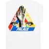 Palace X JCC+ Футболка Белая Унисекс Топы P28JCCES004