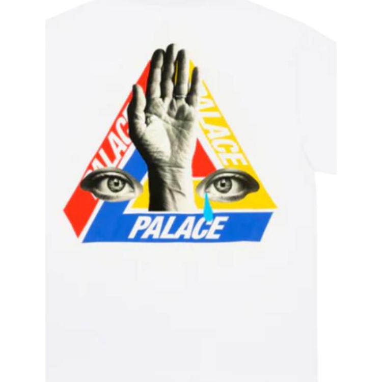 Palace X JCC+ Футболка Белая Унисекс Топы P28JCCES004