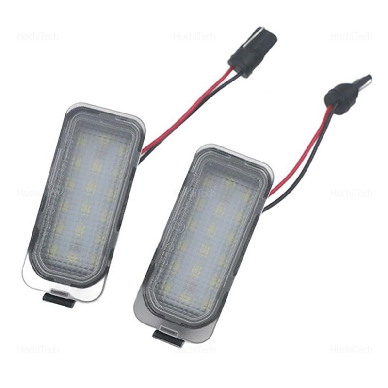 For Ford S-MAX C-MAX Focus MK2 MK3 2x Car Rear LED SMD License Number Plate Light Lamp Kuga Fiesta Mondeo