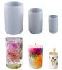 Cylinder Shape Candle Silicone Mold 3D DIY Cented Candle Soap Mould Craft Gift Making Plaster Resin Wax Homemade Decoration