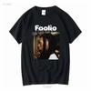 Фулио рэпер НОВЫЙ память черный футболка с коротким рукавом S до 5XL винтажный стиранный слегка топ для повседневной носки дышащий