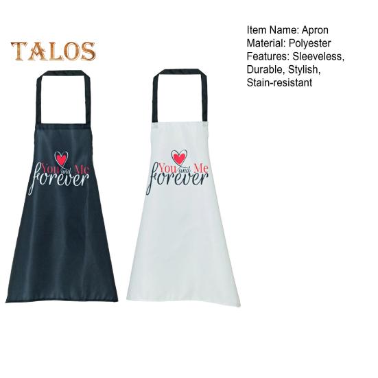 Фартук из 2 шт., прочный стильный устойчивый к пятнам комплект фартуков для пар, подарок на годовщину свадьбы