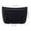 Car Bonnet Air Intake Vent Scoop Cover Glossy Black Hood Air Intake Trim Cover For Ranger XLT XLS XL 2015-2025