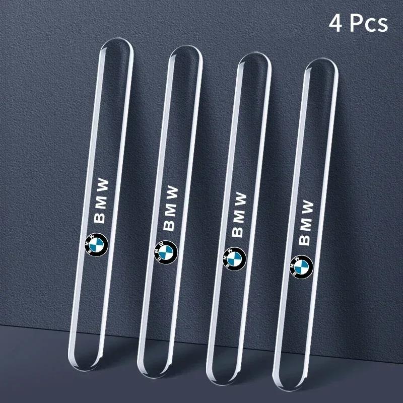 4pcs Car Door Handle PVC Protective Film Bowl Anti Scratch Sticker For BMW E46 E85 E60 F10 E39 F30 E36 F20 E87 E90 E70 X3 X5